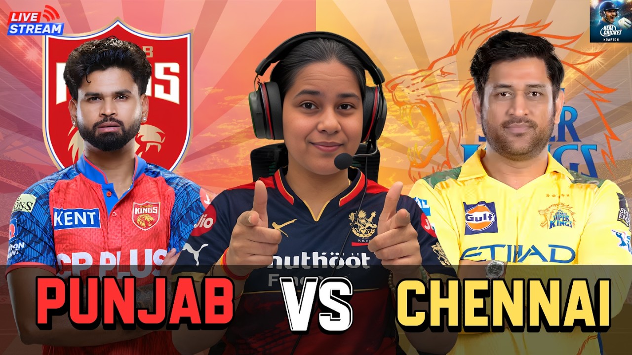 🔴LIVE : CSK VS PBKS🏆| IPL 2026