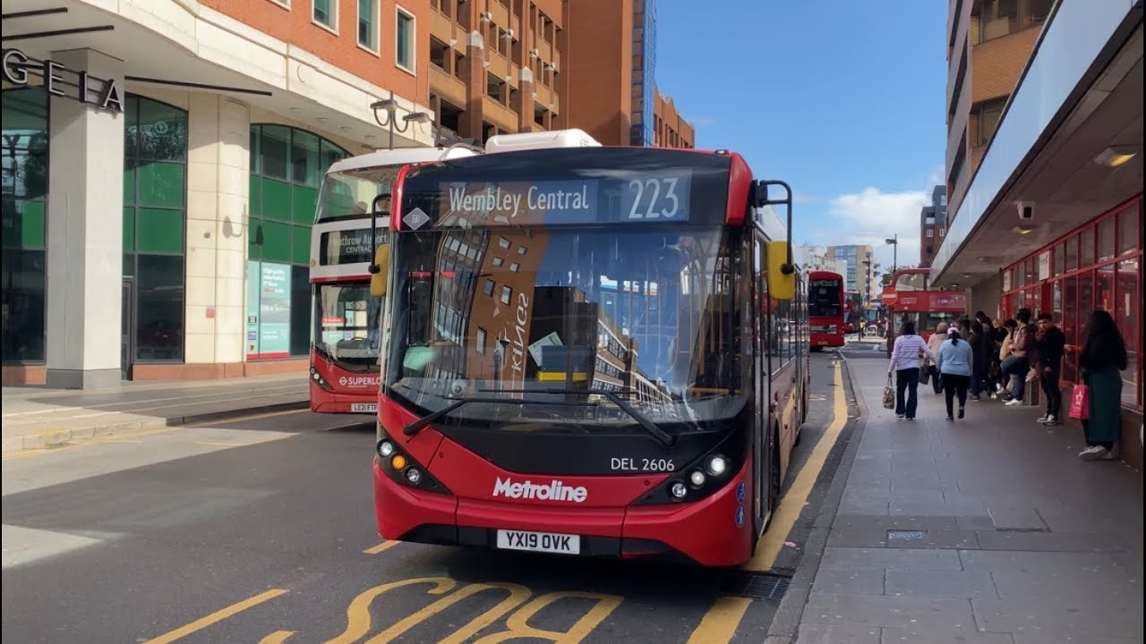 [FIRST DAY WITH METROLINE] Bus Journey on Route 223 - Harrow - Kenton Station. LK66FSY DEL2259
