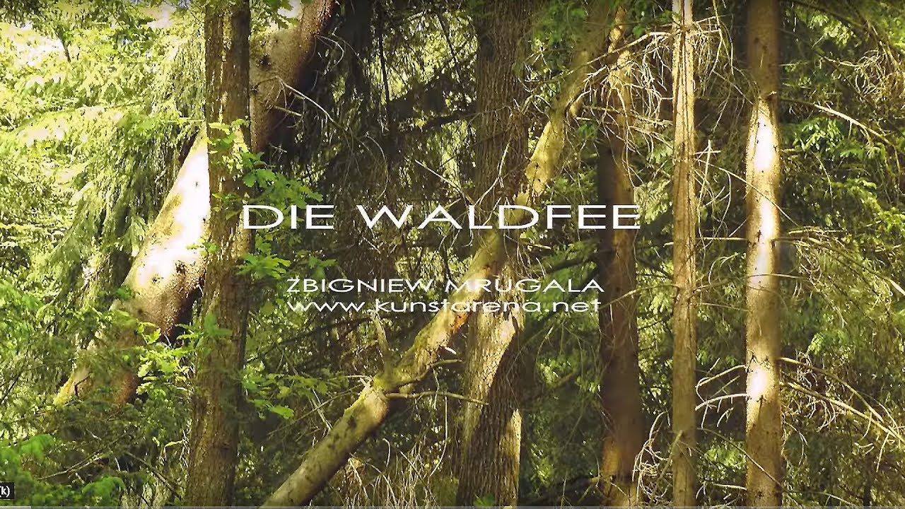 Die Waldfee,   Wandmalerei, Illusionsmalerei