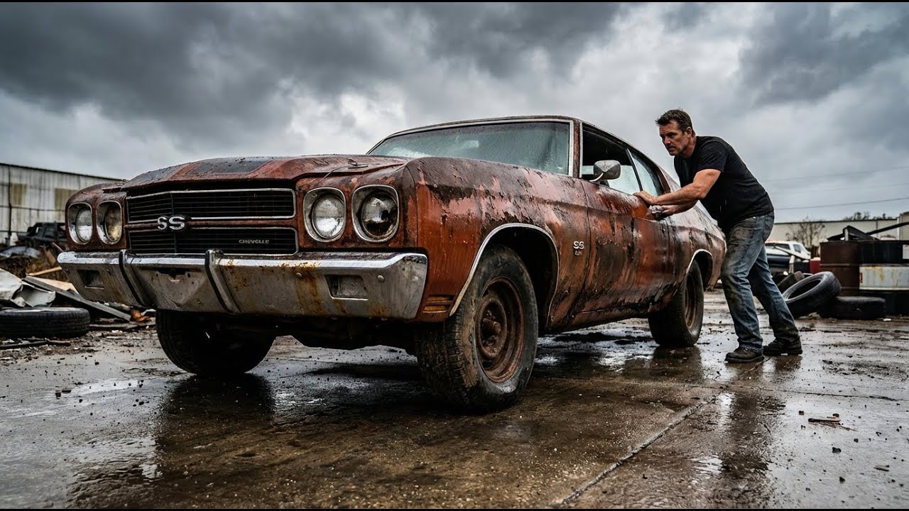 ASMR Car Restoration! Full Restoration 1970 Chevrolet Chevelle SS 454 from Abandoned to New