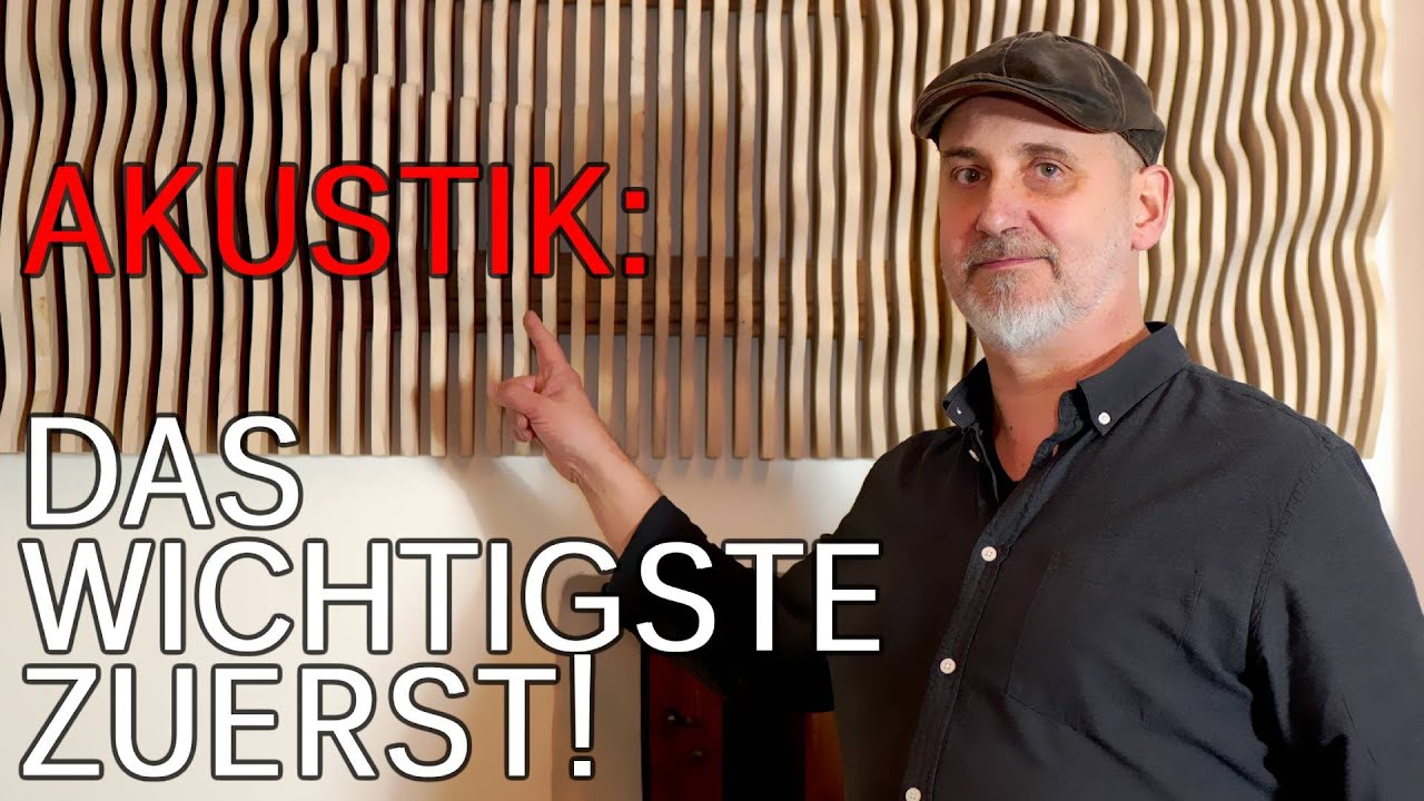 Raumakustik - was am dringendsten gemacht werden muss