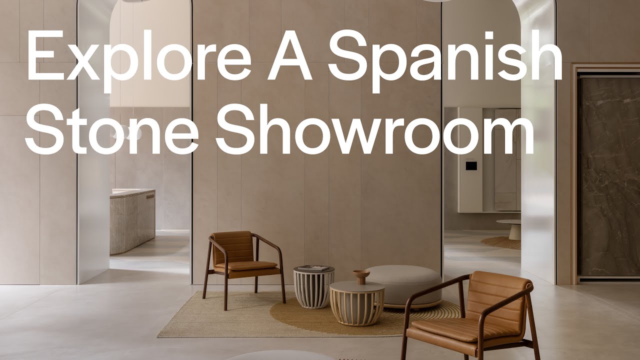 Inside A Spanish Stone Showroom Built Inside An Old Bank
