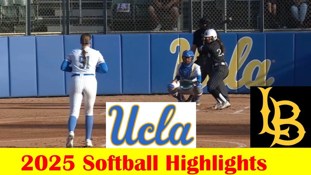 Long Beach State vs #7 UCLA Softball Game Highlights 4 22 2025