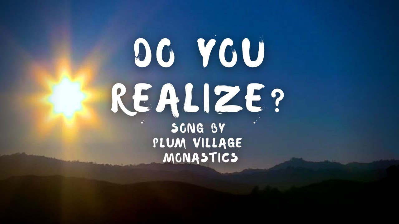 'Do You Realize?' | Cover by Plum Village Monastics