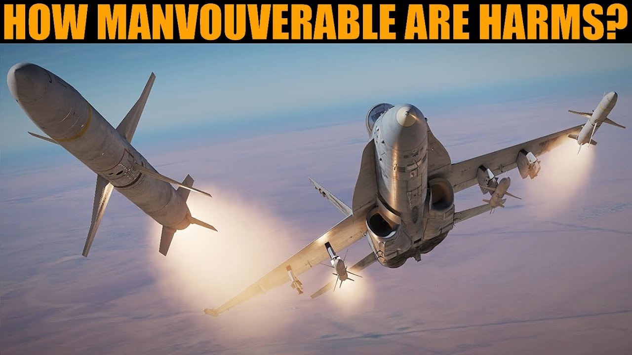 How Manouverable Is The AGM-88C HARM Missile? | DCS WORLD