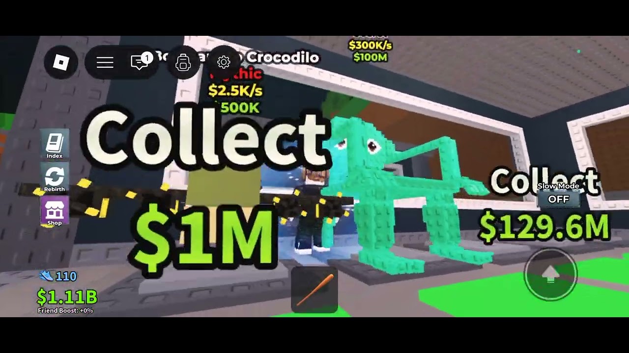 Playing  Steal a brainrot Roblox 