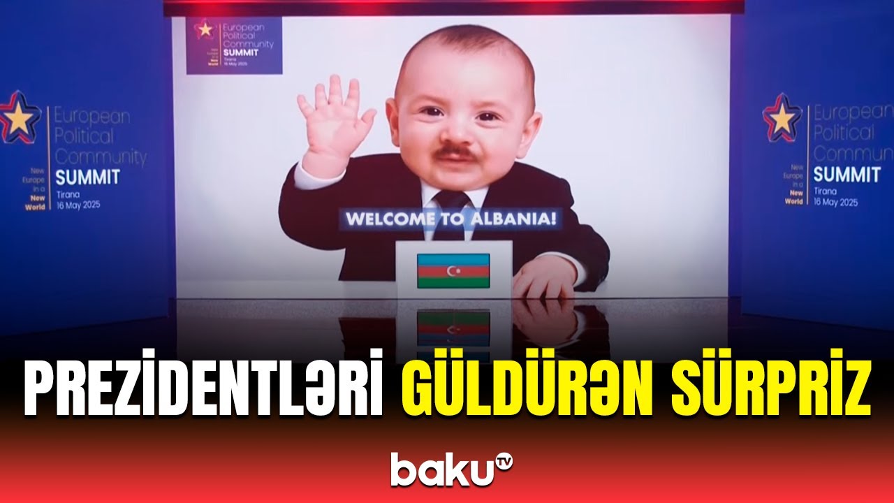 İlham Əliyevin iştirak etdiyi toplantıda liderlərin maraqlı videosu yayımlandı