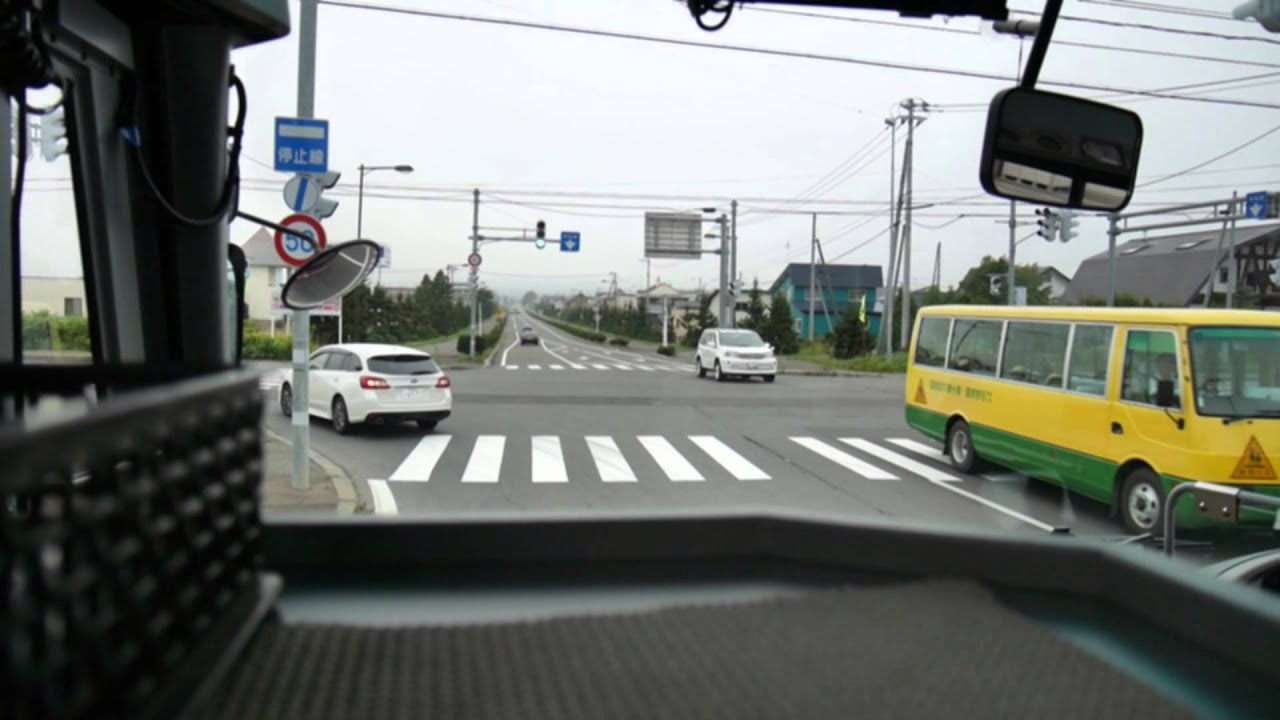 【前面展望】滝川ターミナル～菊水団地～新十津川役場（往復）【北海道中央バス・滝新線】