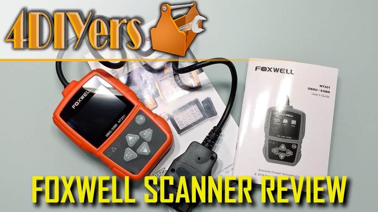 Review: Foxwell NT201 ODB2 Scanner