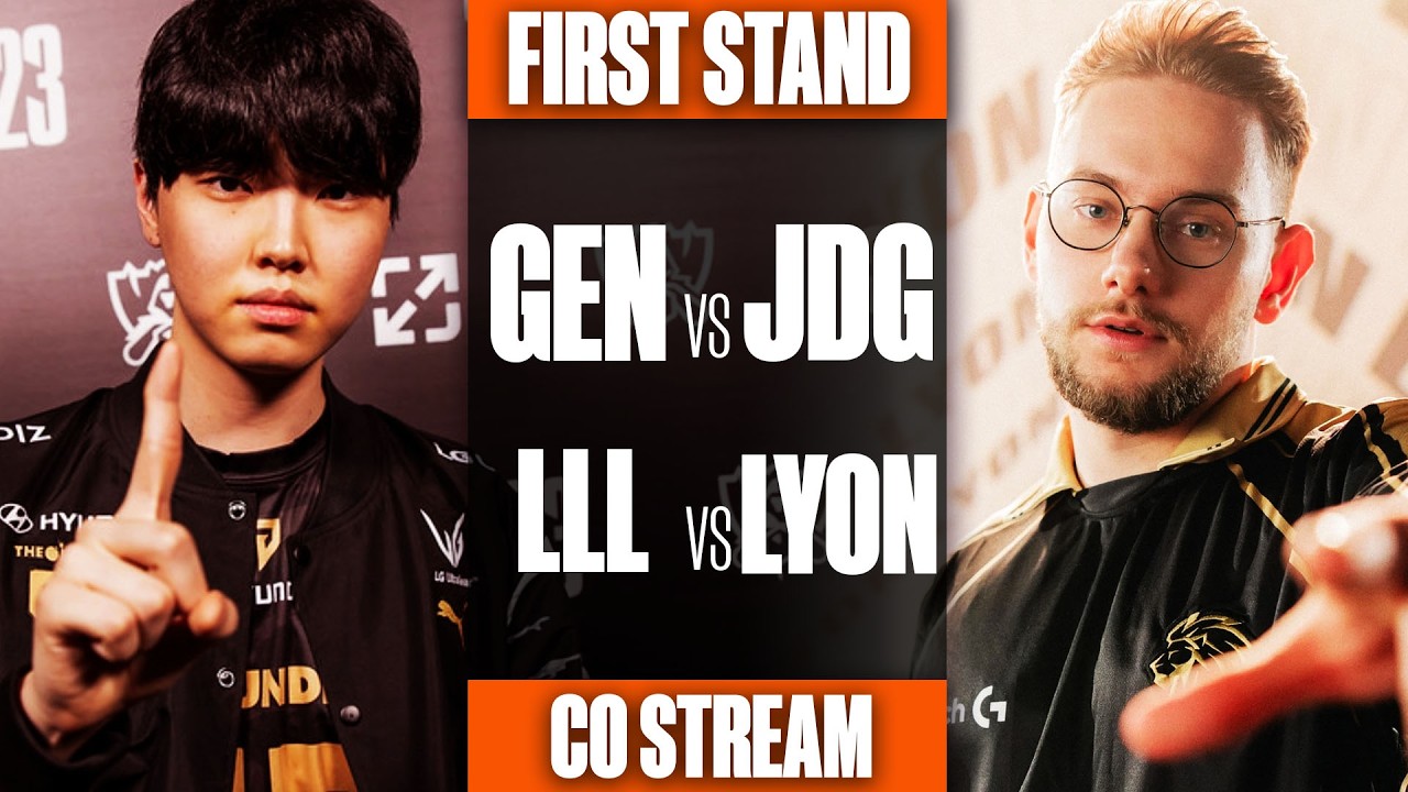 First Stand 2026 día 2 🔰 GEN vs JDG 🔰LYON vs LOUD