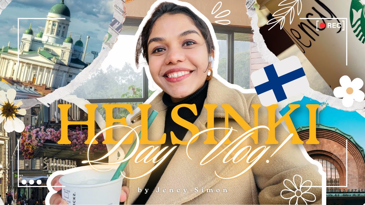 നമ്മുക്ക് ഒന്ന് ഹെൽസിങ്കിക്ക് വിട്ടാലോ?😍| A Day in FINLAND'S CAPITAL CITY🇫🇮| Malayalam vlog✨