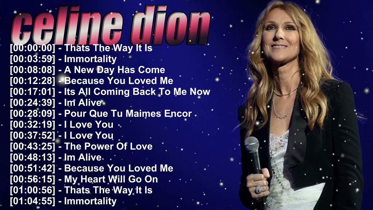 Celine Dion – Top 20 músicas románticas 2026 eternal love and passion