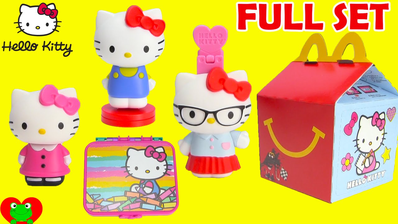 2015 McDonalds Happy Meal Toys Hello Kitty
