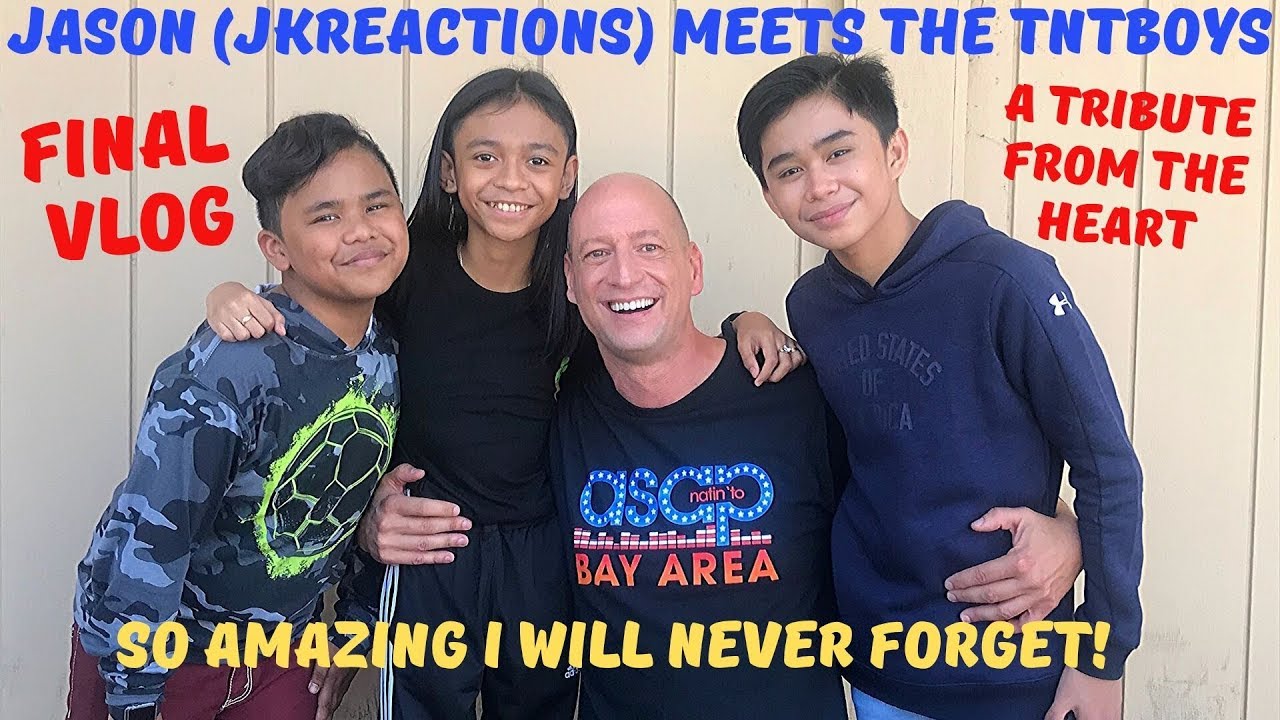 TNTBoys Meet Jason (JKReactions)  - A HEARTFELT TRIBUTE | FINAL VLOG