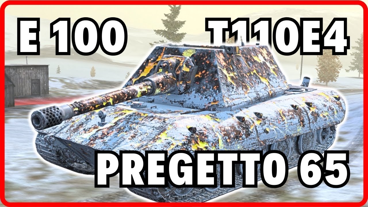 E100 7.7k Dmg • T110E4 7.7k Dmg 4 Kills • Progetto 65 7.8k Dmg ⦿ WOT Blitz Best Mastery Replay