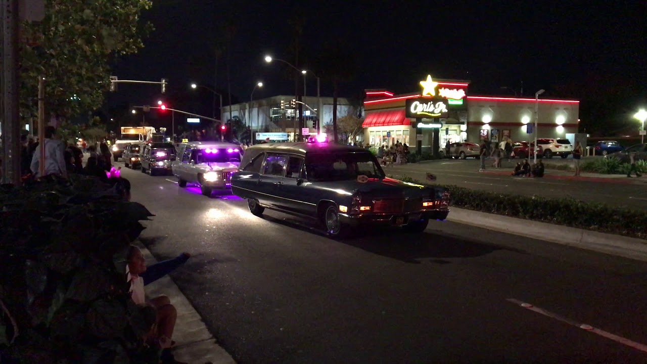 2019 Anaheim Halloween Parade (Phantom Coaches Hearse Club)
