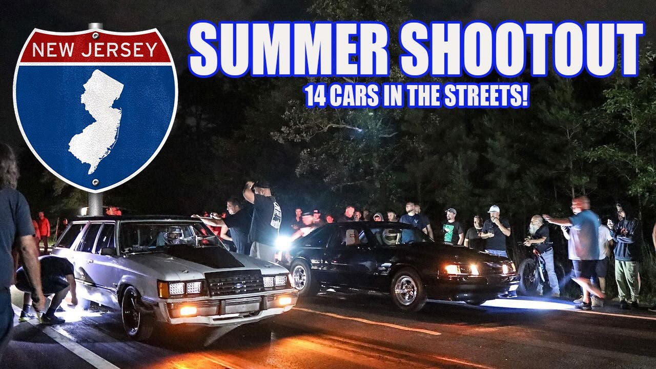 New Jersey Street Racing: 14 Car Summer Shootout