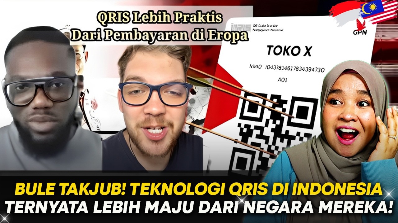 BULE TAKJUB! Teknologi QRIS di Indonesia Ternyata Lebih Maju dari Negara Mereka?!