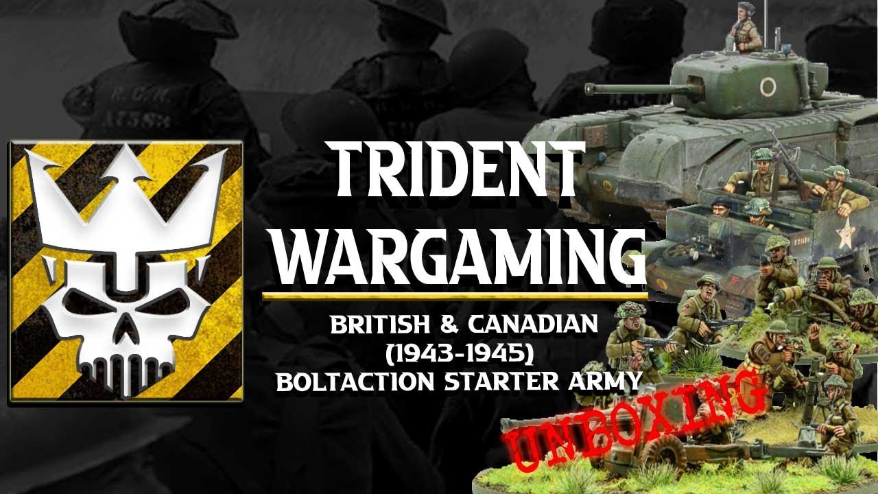 BRITISH & CANADIAN STARTER ARMY UNBOXING