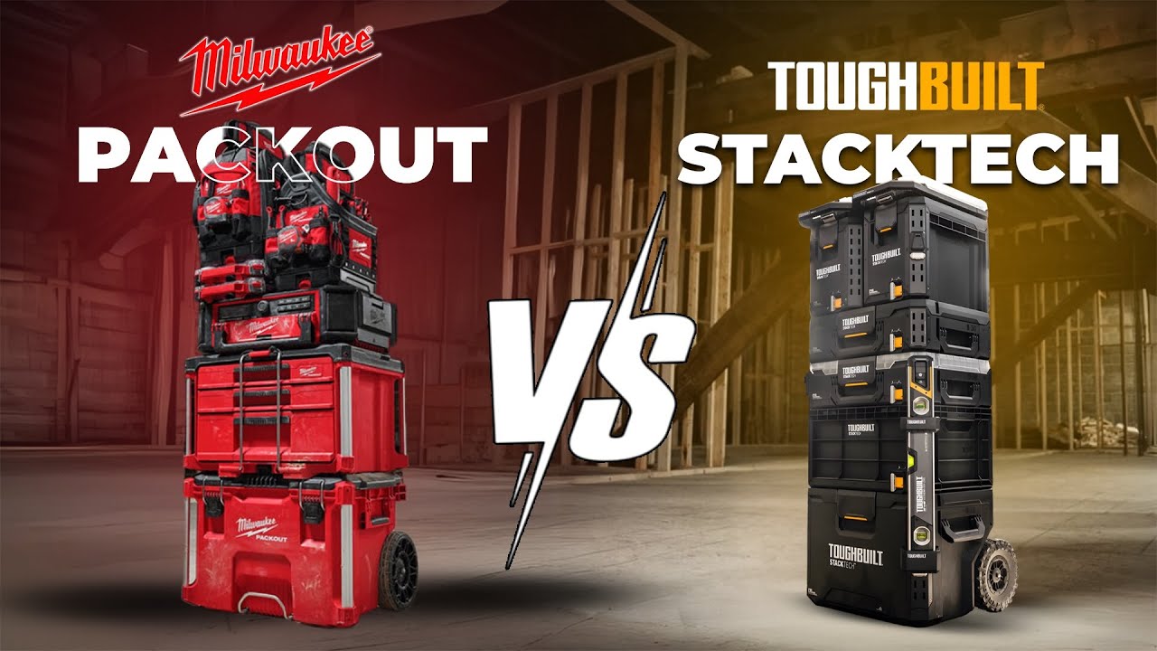 Milwaukee Packout vs Toughbuilt StackTech - Which One is Best for You?