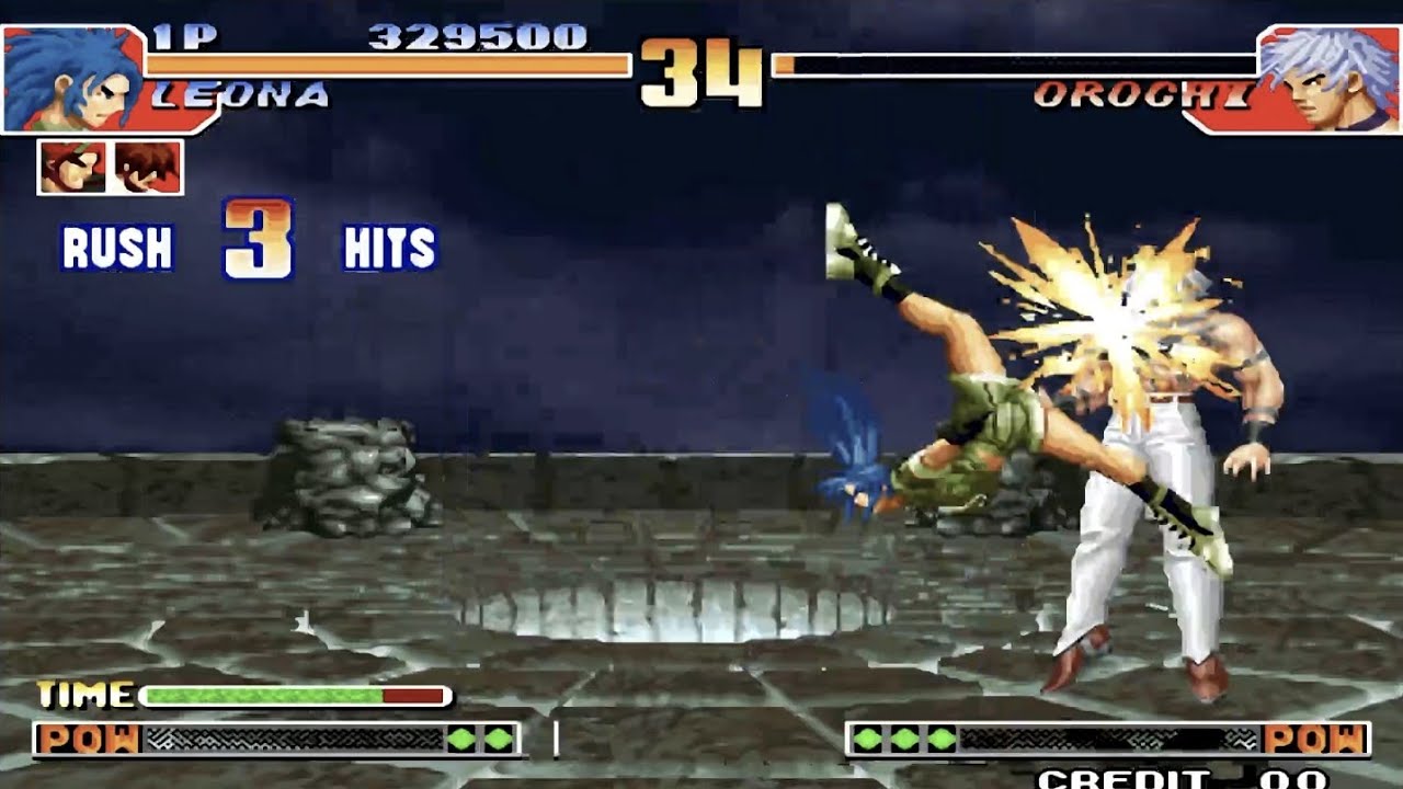 KOF97 the king of fighters'97 :Leona Heidern & Ralf Jones & Orichi Shermie