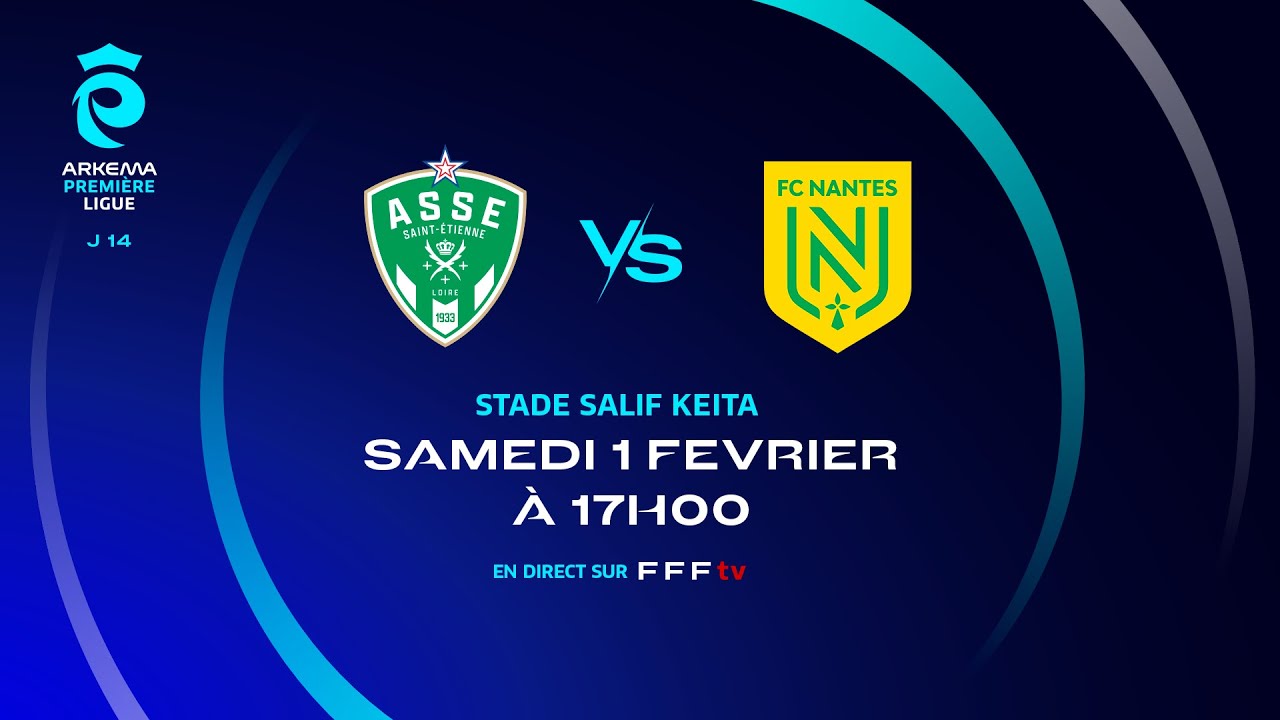 J14 I AS Saint Etienne vs FC Nantes en replay (2-2) I ARKEMA Première Ligue 2024-2025