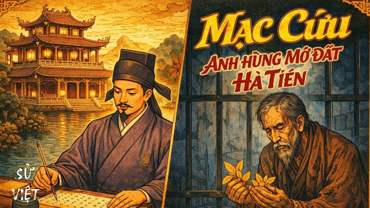 Podcast Sử Việt: Sơ Lược Mạc Cửu Khai Phá Hà Tiên - Từ Vùng Đất Hoang Đến Thương Cảng Thịnh Vượng