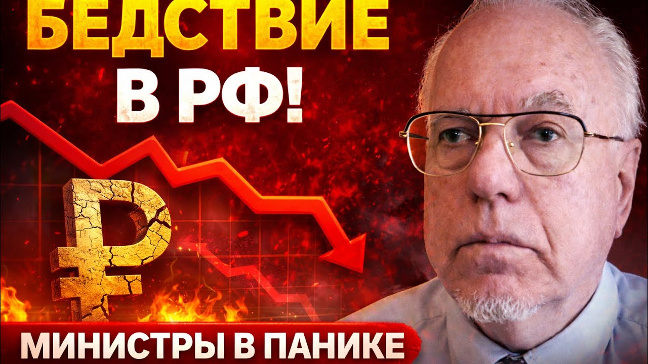 🔥Бедственное положение в экономике РФ! Федеральные министры и госбанкиры бьют тревогу! Игорь Липсиц