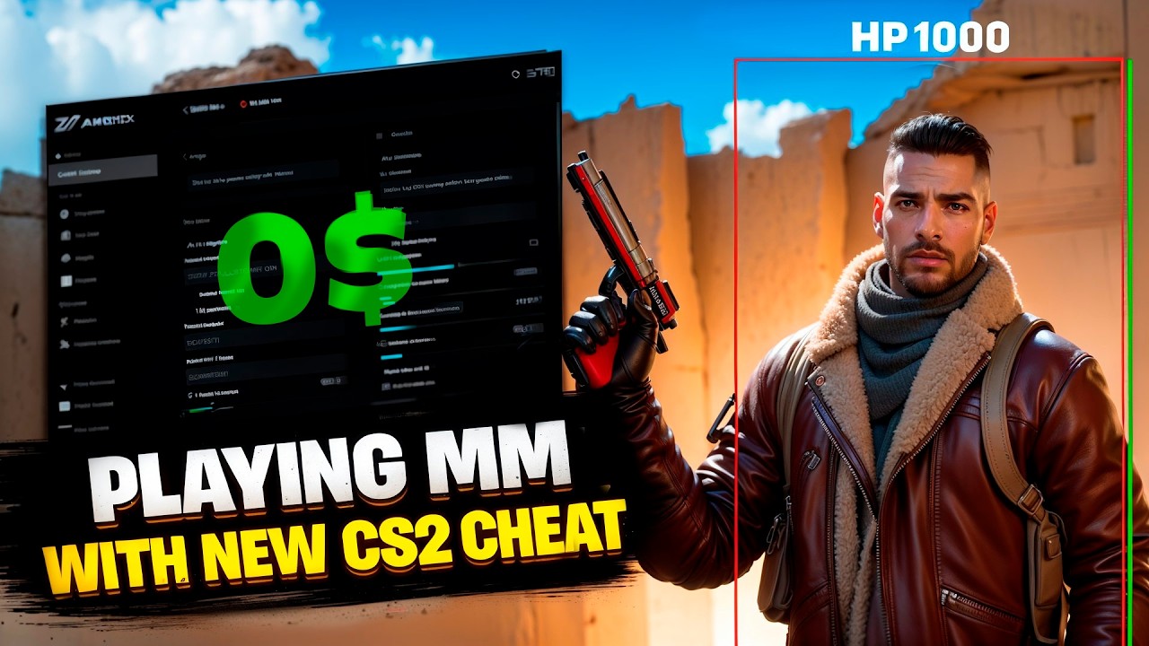 PLAYING MM CS2 WITH FREE CHEATS + GUIDE TO INSTALL FREE!