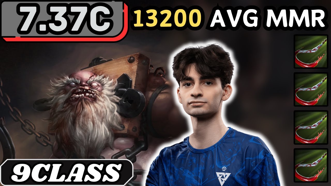 7.37c - 9Class PUDGE Hard Support Gameplay 26 ASSISTS - Dota 2 Full Match Gameplay