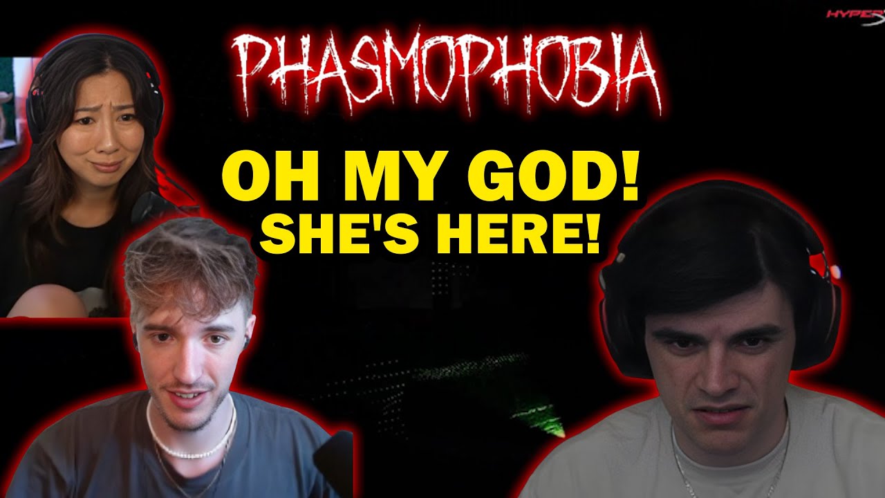 Fuslie PLAYS Phasmophobia with Ellum, Foolish & HJune (MOST CHAOTIC GROUP)
