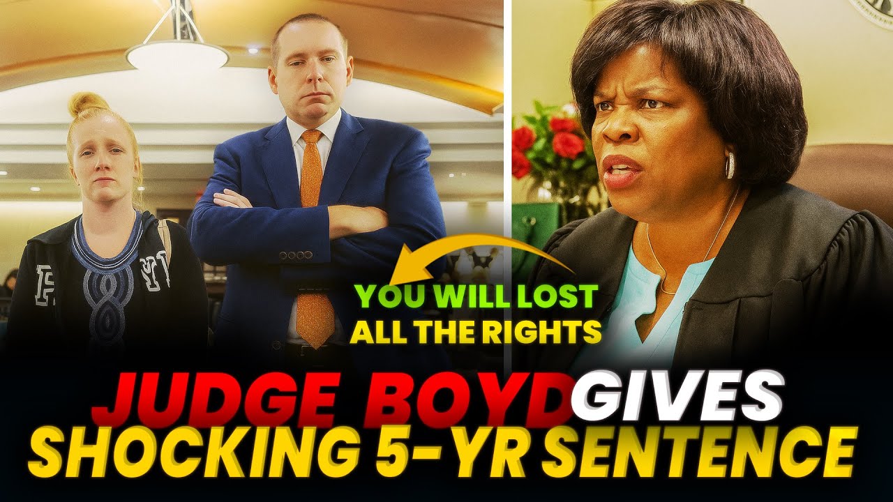 Judge Boyd- No Contest, No Appeal: 5-Year Sentence Shocks Courtroom!