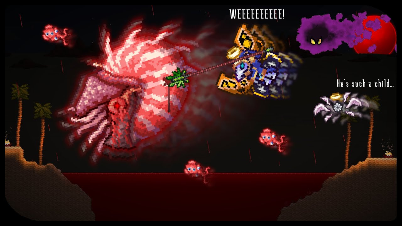 Terraria No-hit - TRAE project - Reworked Dreadnautilus