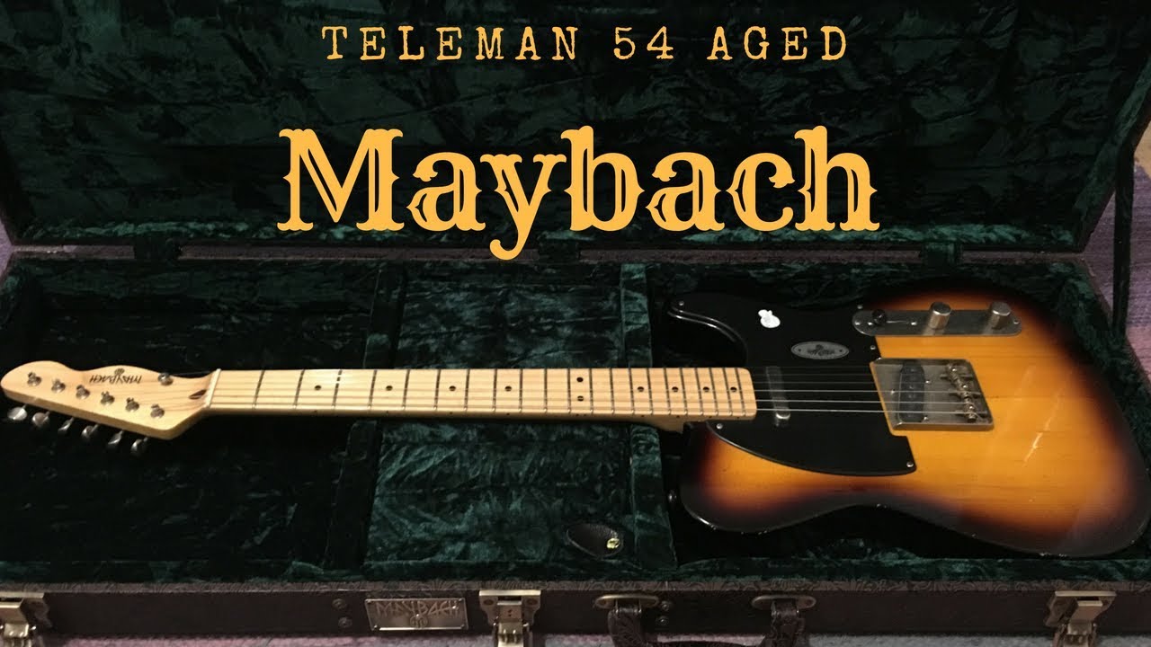 Maybach Teleman T 54 vintage Telecaster - Cinematic rock ballad