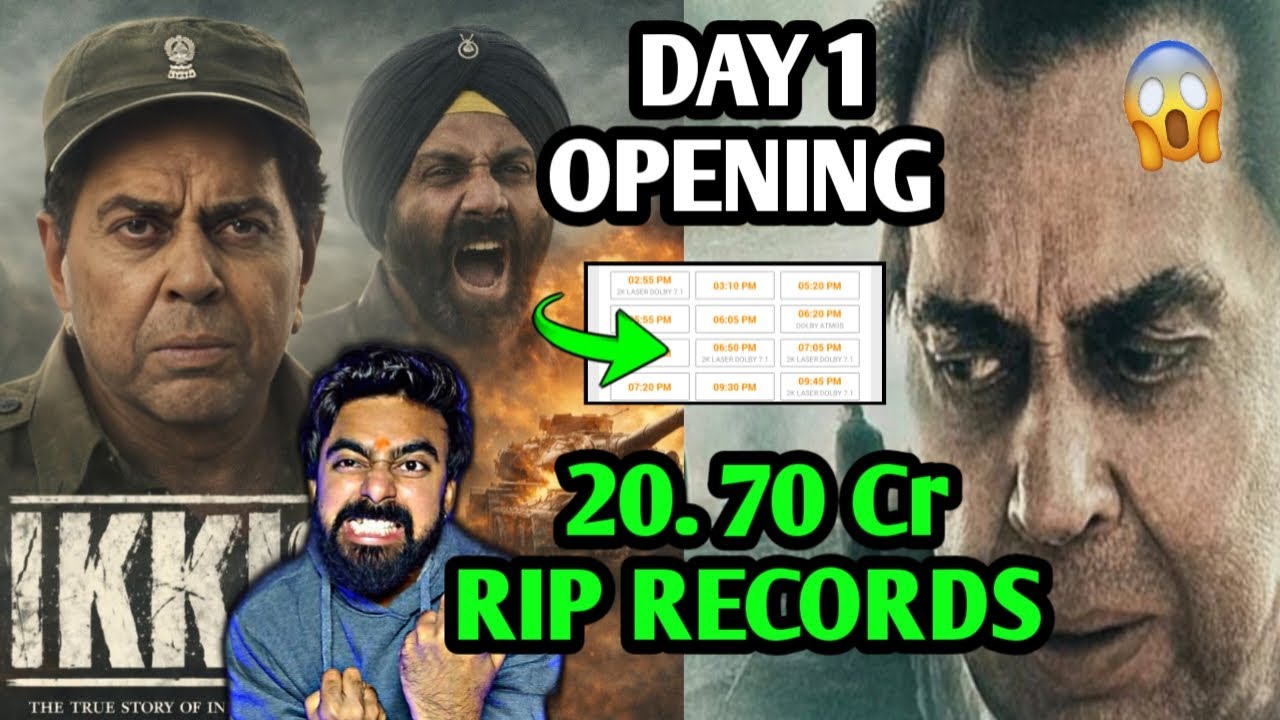 IKKIS MOVIE REVIEW | IKKIS ADVANCE BOOKING REPORT DAY 1 | IKKIS COLLECTION DAY 1 SUNNY DEOL MOVIE