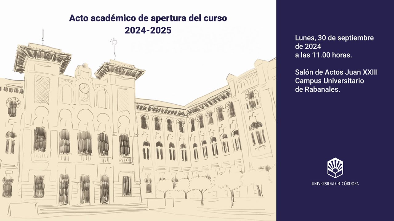 Apertura del curso académico 2024
