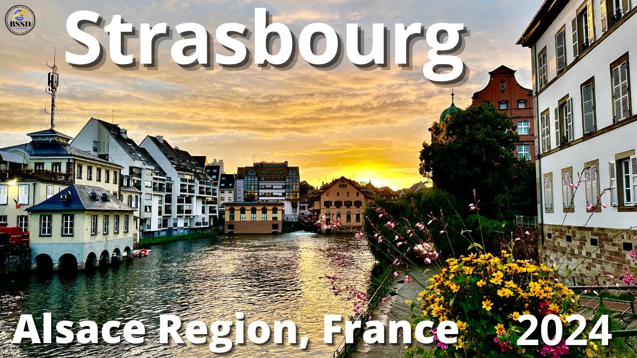 Strasbourg France and Ch&acirc;teau du Haut-K&oelig;nigsbourg (PV)