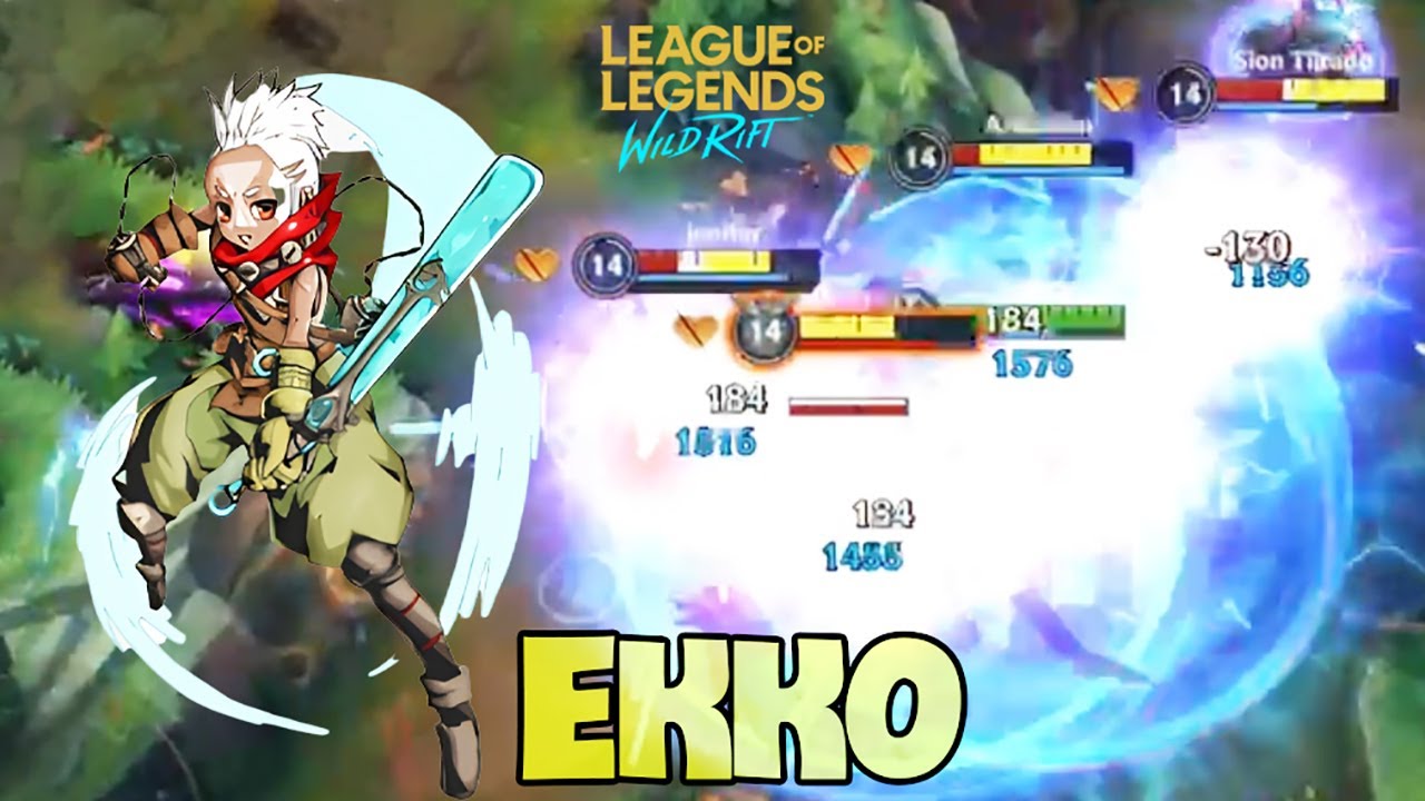 Wild Rift EKKO Montage - Best EKKO Plays | LoL Wild Rift Montage