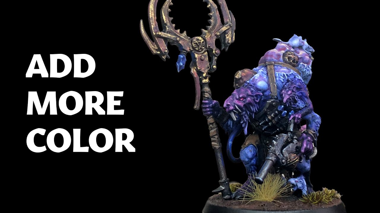 Leveling up my Clan MOULDER Paint Scheme | Painting a Master Moulder
