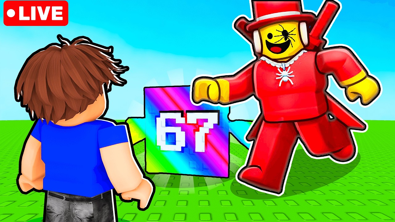 BREAK A LUCKY BLOCK ADMIN ABUSE LIVE! 🔴