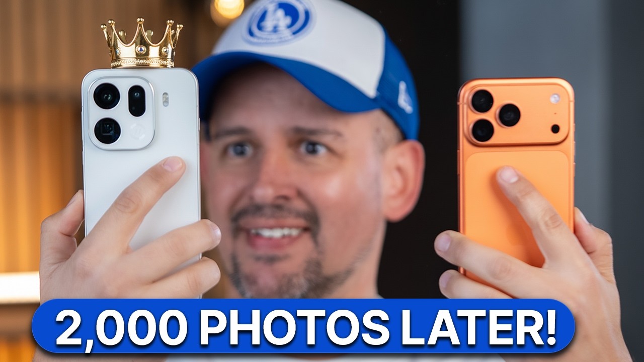 Сравнение камер iPhone 17 Pro Max и OPPO Find X9 Pro.