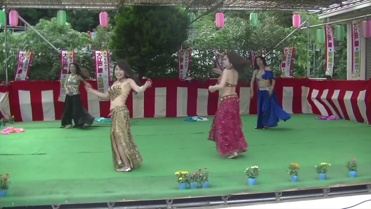 新座市 馬場まつり2018 ベリーダンス@Airy Studio