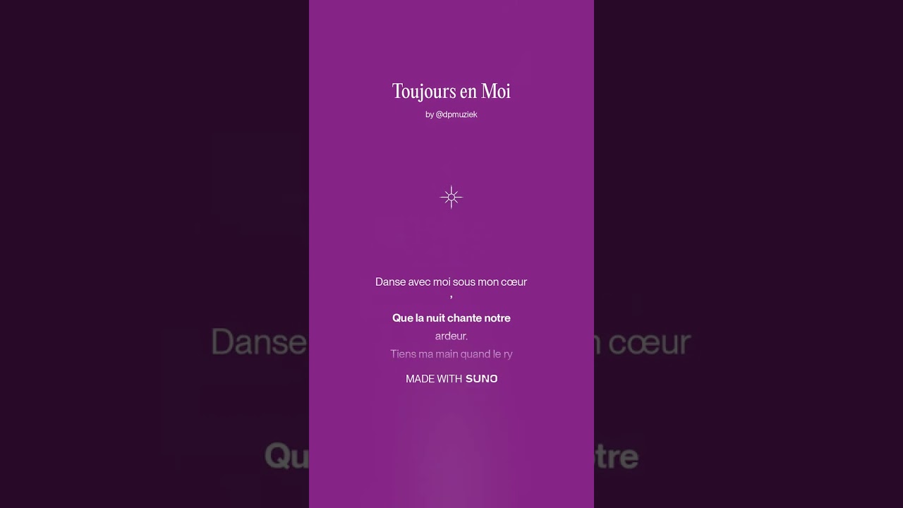 Toujours en Moi