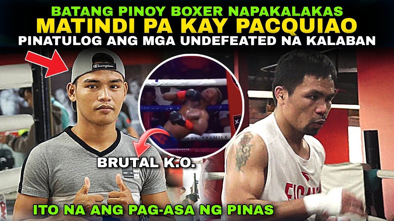 Mas Matindi pa kay Pacquiao kung Bumira Bagong Pag-asa ng Pinas Batang Pinoy Boxer