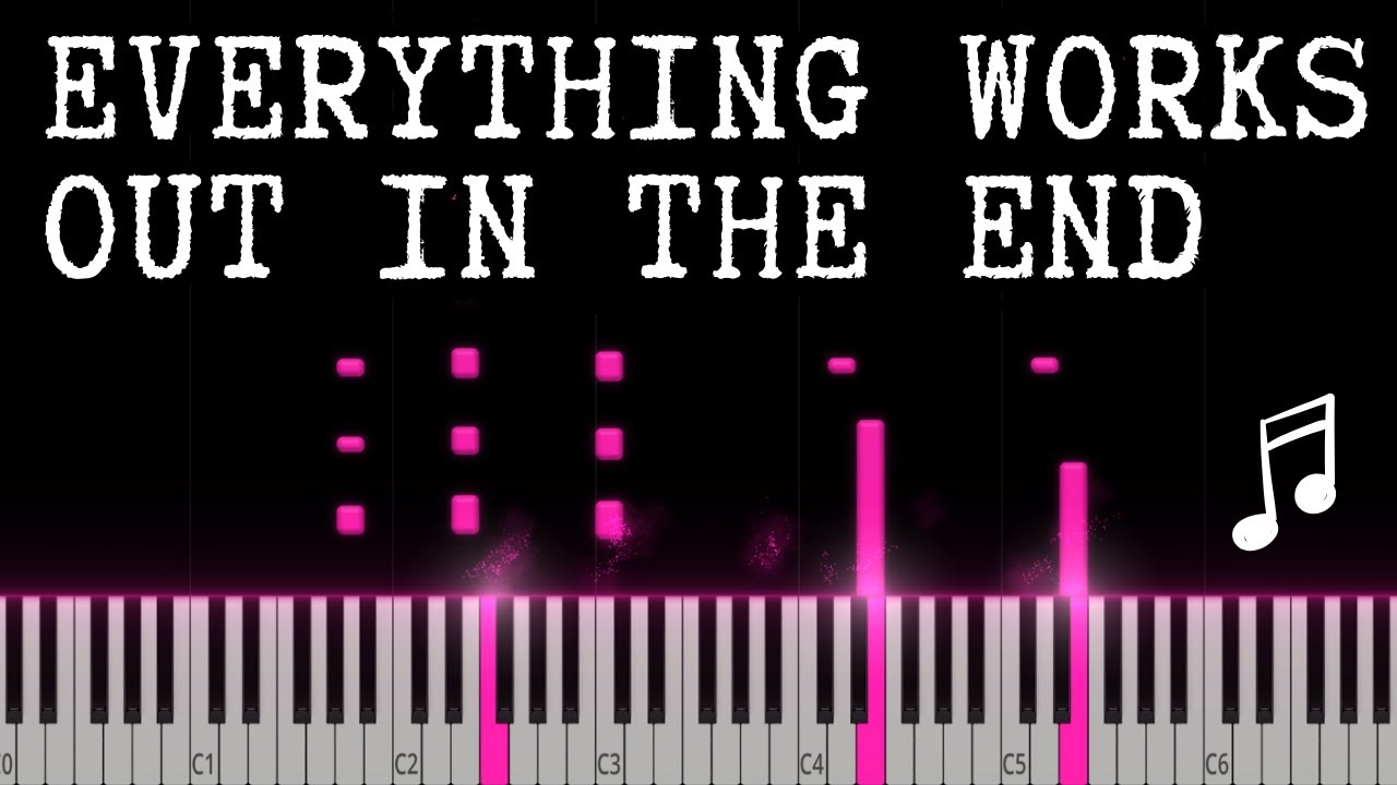 Kodaline - Everything Works Out in the End || PIANO TUTORIAL + SHEET MUSIC
