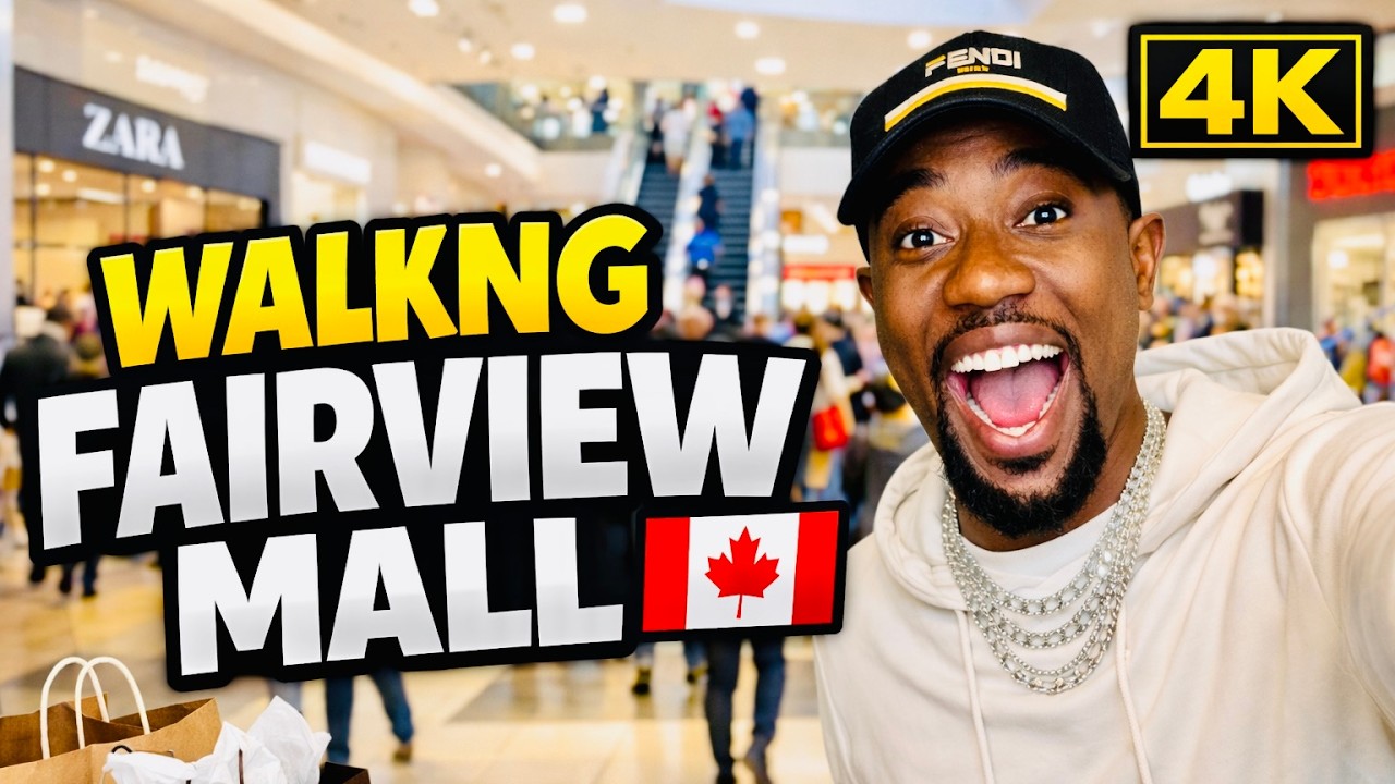Fairview Mall, Walking Tour Shopping Centre, Toronto Canada