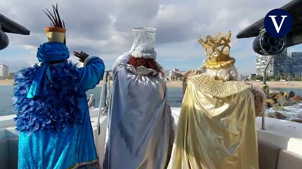 Los Reyes Magos de oriente llegan a Barcelona