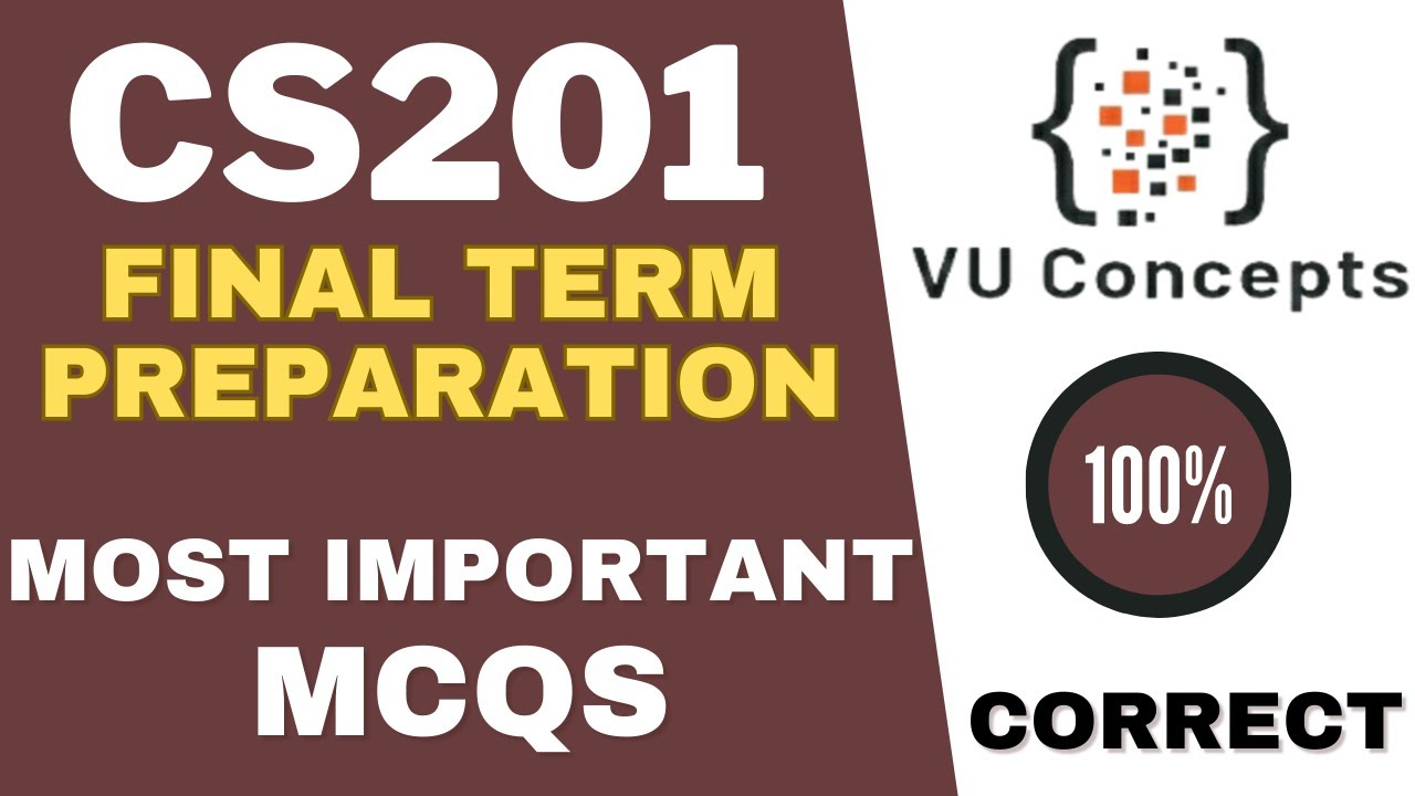 cs201 final term preparation 2026 || CS201 final term MCQS 2026 || cs201 Final Term current paper