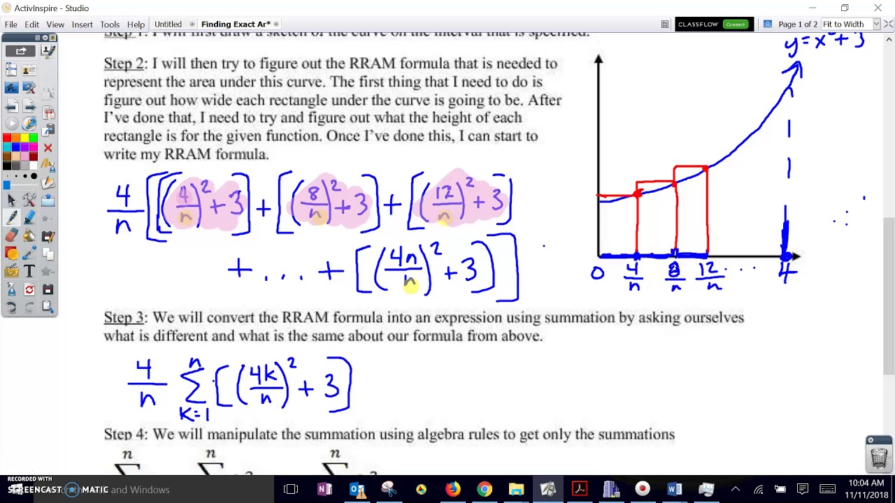 Finding Exact Area using RRAM- Example 1