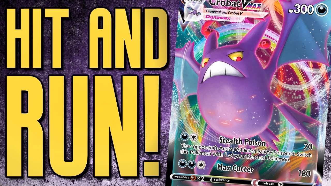 Hit, Poison and Run with Crobat VMAX!